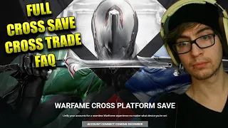 Warframe Cross Save Cross Trade Full FAQ! All Account Linking Merging Information!