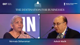 In Conversation: Nirmala Sitharaman - Ashok Malik | Raisina Dialogue2023