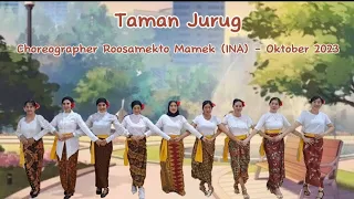 Taman Jurug Line Dance#choreo Roosamekto Mamek (INA) | Demo Sanggar Rinna Dance