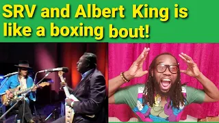 Stevie Ray Vaughan and Albert King Don't you lie to me jam session reaction