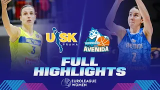 ZVVZ USK Praha v Perfumerias Avenida | Full Game Highlights | EuroLeague Women 2023-24