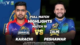 Multan Sultans vs Karachi Kings | Full Match Highlights | Match 19 | 6 March | HBL PSL 2020 | MB1