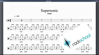 Supersonic Hot Rocks Rockschool Grade 1 Drums