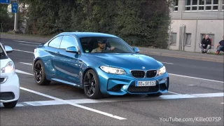 BMW M2 revs & lovely sounds 1080p