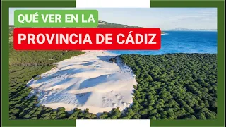 GUÍA COMPLETA ▶ Qué ver en la PROVINCIA de CÁDIZ (ESPAÑA) 🇪🇸 🌏Turismo y viajes a Andalucía