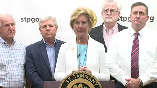 News Briefing- Tropical Storm Barry 07/11/2019