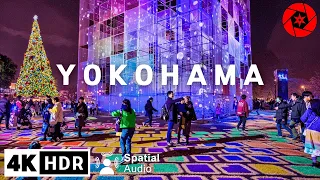 Christmas in Japan's 2nd Largest City // 4K HDR Spatial Audio