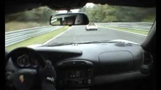 gt2 vs R500 Nurburgring battle lap2