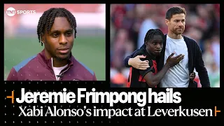 EXCLUSIVE: Jeremie Frimpong hails Xabi Alonso’s managerial qualities & impact at Bayer Leverkusen