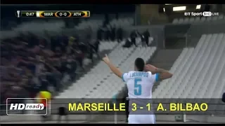 Olympique Marseille 3 - 1 Ath Bilbao || UEFA Europa League 08-03-2018 || All Goals & Highlights HD