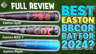2024 Easton BBCOR Bats HOT? Full Comparison Review of Easton Split MAV 1 and Rope #baseball