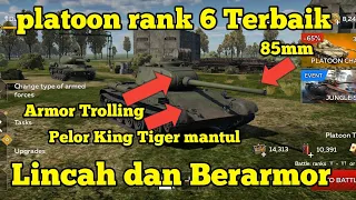 Review Platoon T-44/ war thunder mobile Indonesia