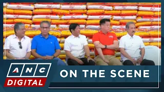 LOOK: Ex-PH Senator Roxas joins Marcos in Capiz rice distribution activity | ANC