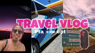 Bus Trip from Pretoria to Cape Town | #travelvlog | Via Kimberly | Greyhound Disappointed me again..