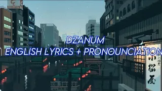 TEYA DORA- DZANUM(english translate,lyrics + pronounciation) sped up