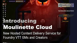 Moulinette Cloud for Foundry VTT - Search and import assets from the cloud directly inside Foundry!