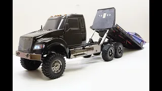 Traxxas TRX6 Hauler with AJCMods Rollback Kit Teaser Video