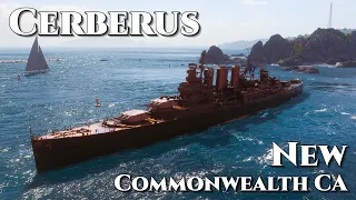 World of Warships: Cerberus - New T10 Commonwealth Heavy Cruiser