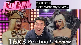 RuPaul's Drag Race Season 16x3 "The Mother of All Balls" | Reaction and Review