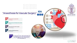 Anaesthesia for Vascular Surgery ICA Webinar 194