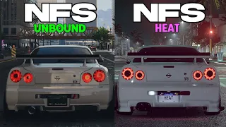 Need For Speed Unbound Vs Heat - Graphic Comparison (2023 Update)