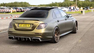 788HP Mercedes E63 S AMG 4MATIC+ with Decat BRABUS Exhaust - LOUD Accelerations & Launch Controls !