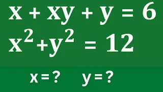 International Math Olympiad Algebra | Can You Solve this ? | Find the Value of "X" & "Y" ?