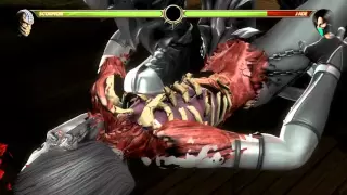 Mortal Kombat 9 - Scorpion Combo 30% 35% 45%