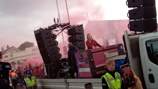 footage of the Liverpool parade 2022