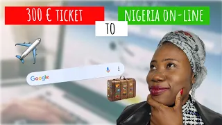 Lezione #60 || How to Book Airplane TICKET On-line  || Pidgin English- Italian