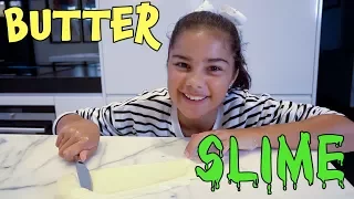 Making Butter Slime | Grace's Room