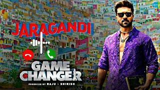 Jaragandi Lyrical Ringtone | Game Changer | Ram Charan | Kiara Advani | Daler M | Shankar | Thaman S