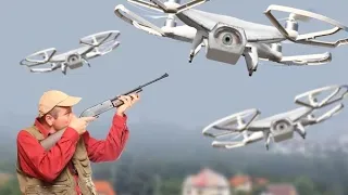 Czy można strzelać do dronów?