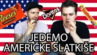 ISPROBAVAMO AMERIČKE SLATKIŠE with Dennis