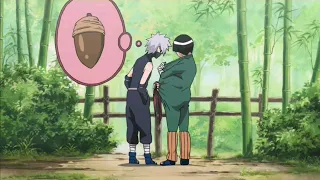 Kakashi says Guy has it the size of a walnut