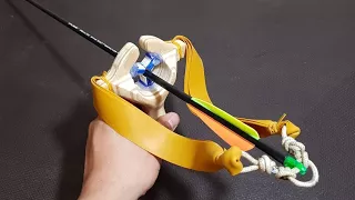 How To Make Powerful 45 Pound Slingbow