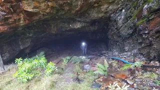 1000ft underground in old slate mine