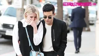 Rami Malek Takes His Girlfriend Lucy Boynton Out Shopping On Rodeo Drive In Beverly Hills 11.14.18