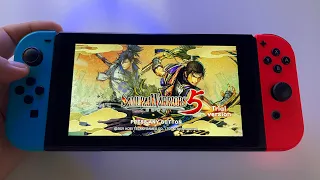 Samurai Warriors 5 | Nintendo Switch V2 handheld gameplay