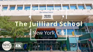 4k60 New York City: Juilliard School Campus is Closed? (2020)