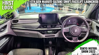 2024 Maruti Suzuki Swift Facelift Launched At Tokyo Motor Show 2023 - Full Interior Exterior