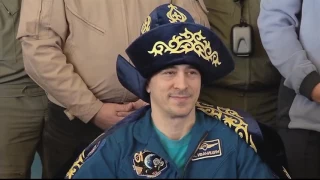 Expedition 49 Crew Receives a Warm Welcome in Kazakhstan and Russia