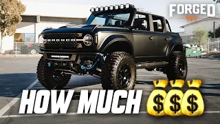 Is this the most expensive Bronco ever built? 2022 Wildtrak SEMA Build