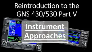 GNS Part V   Instrument Approaches