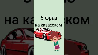 5 фраз на казахском по теме "Такси" #учимказахский #казахский #казахстан