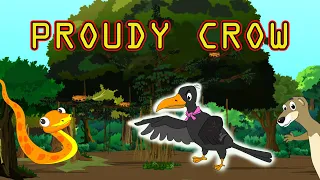 Proudy Crow | English Moral Story | English Cartoon | English Story | MahaCartoon Tv English