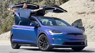 I Drive The Freshly Updated 2022 Tesla Model X Dual Motor - The Best Electric Family Hauler!