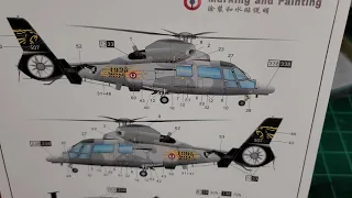 DreamModel 1/72 AS-565 Panther Helicopter Inbox Review.