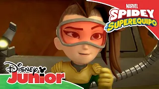 Marvel Spidey y su superequipo: Doc Ock y los Octoelectrobots | Disney Junior Oficial