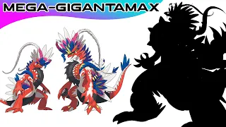 Gen 9 Lengendary Pokémon Mega - Gigantamax Evolution : Koraidon & Miraidon | Max S